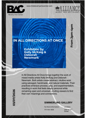 In All Directions At Once: Simmerling Gallery Exhibit Opening
