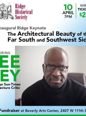 Ridge Historical Society Fundraiser: The Architectural Beauty of the Far South and Southwest